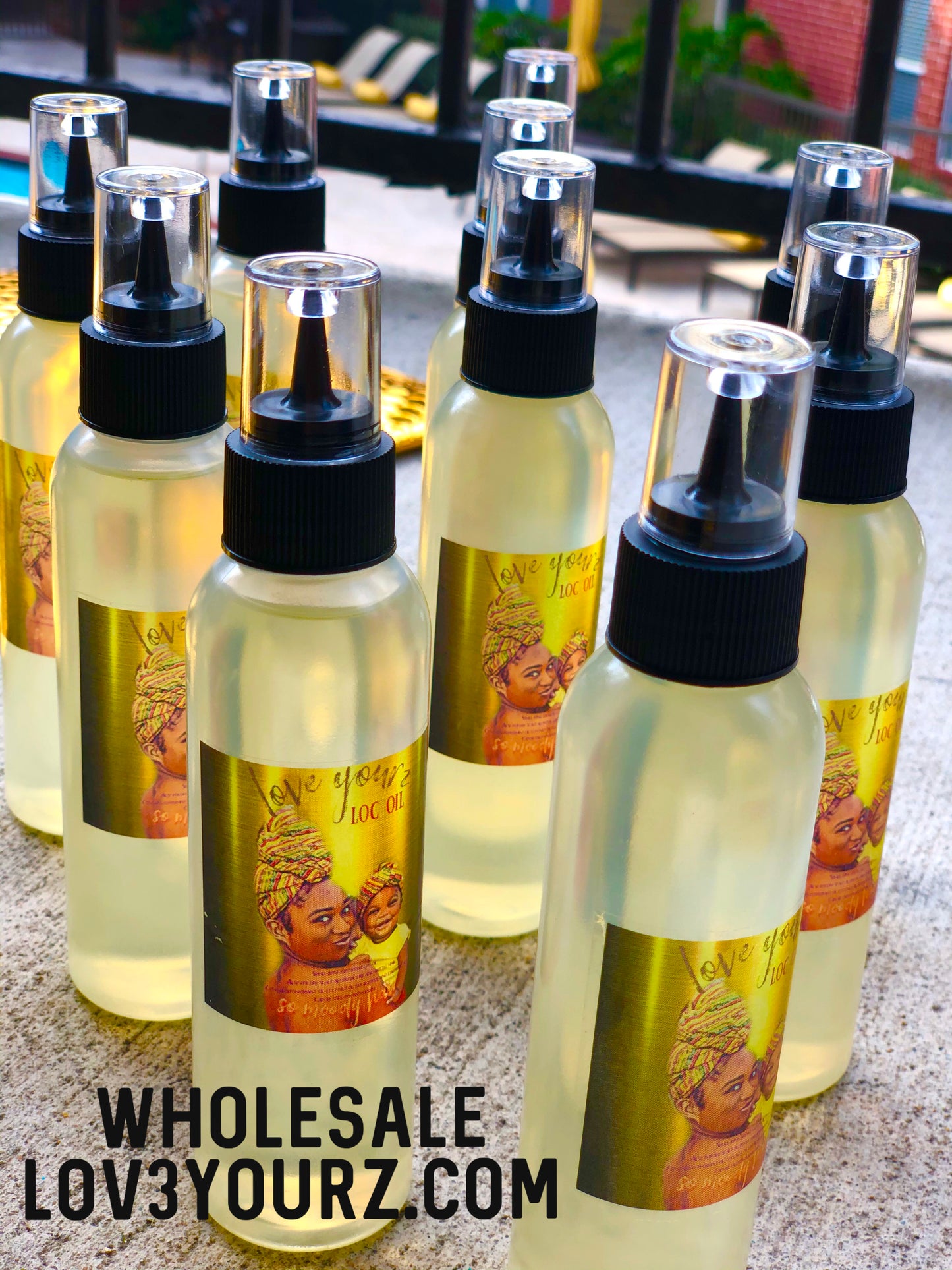 #1 Top Seller Lov3Yourz Loc Oil 🥥💧✨ 8oz