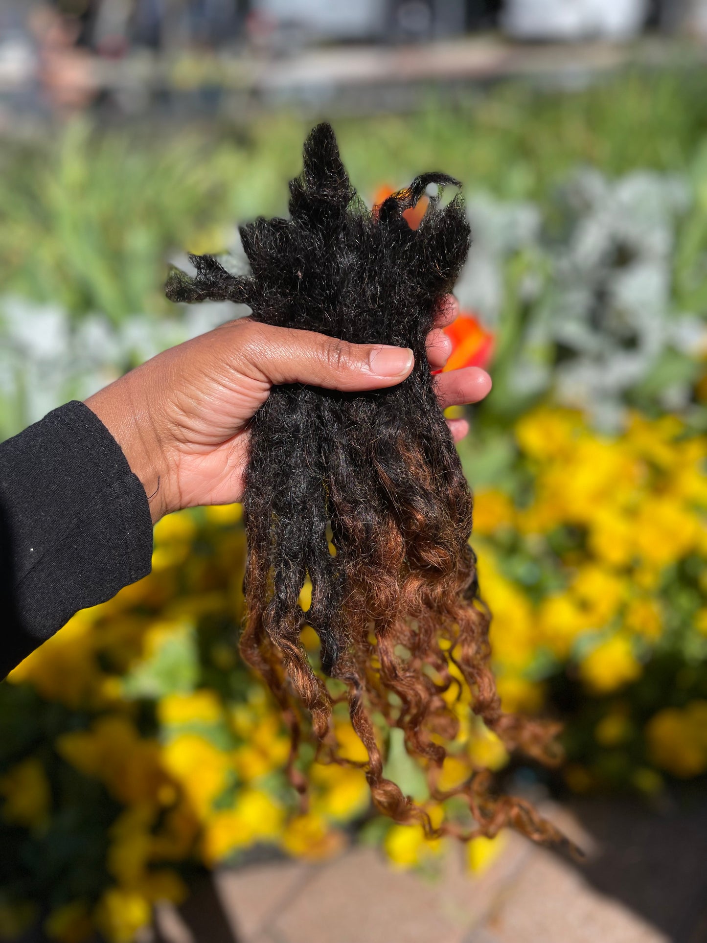 10 inches bohemian curl Natural black only, sold in bundles of 10