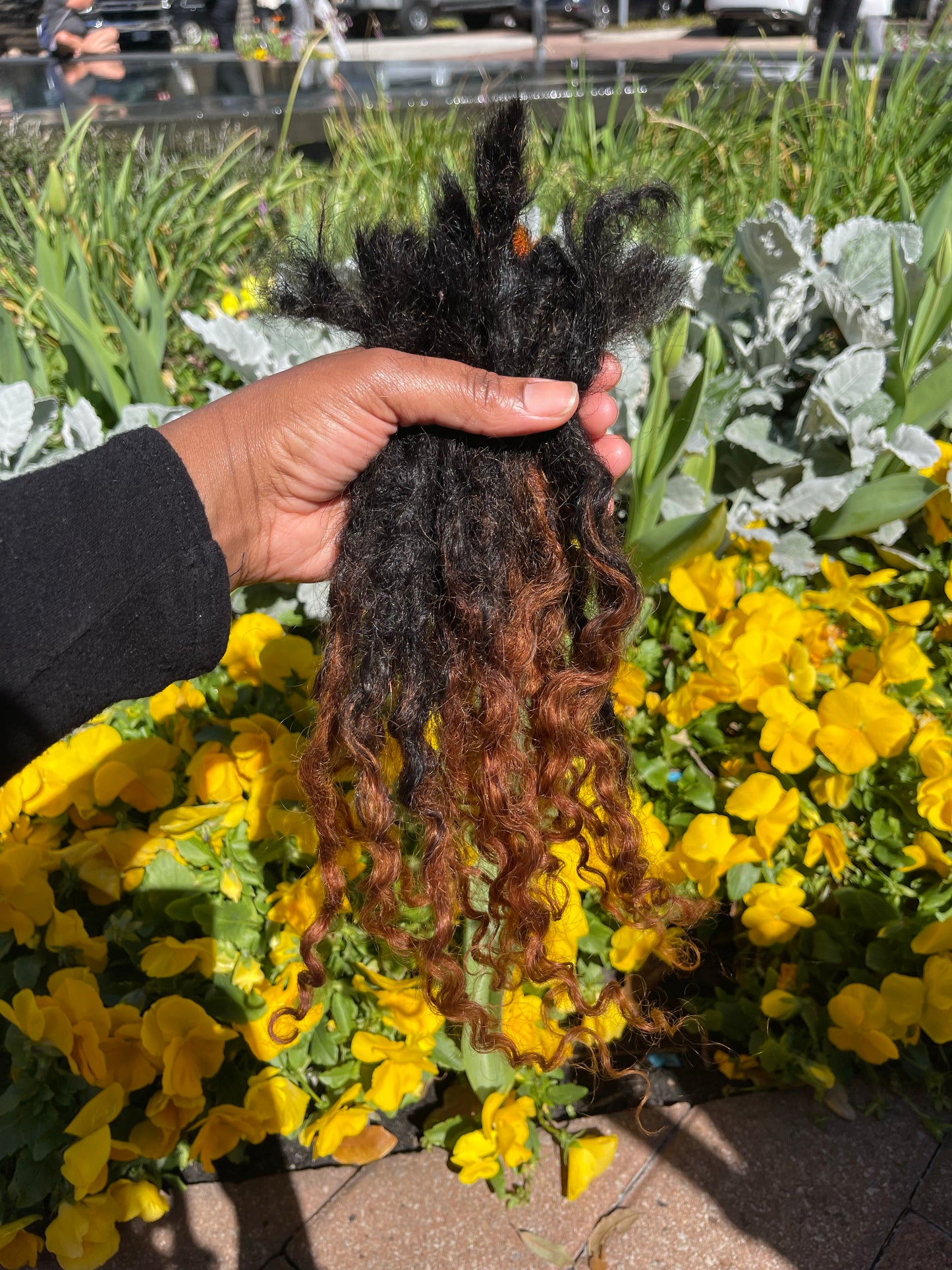 10 inches Natural black only,  sold in bundles of 10